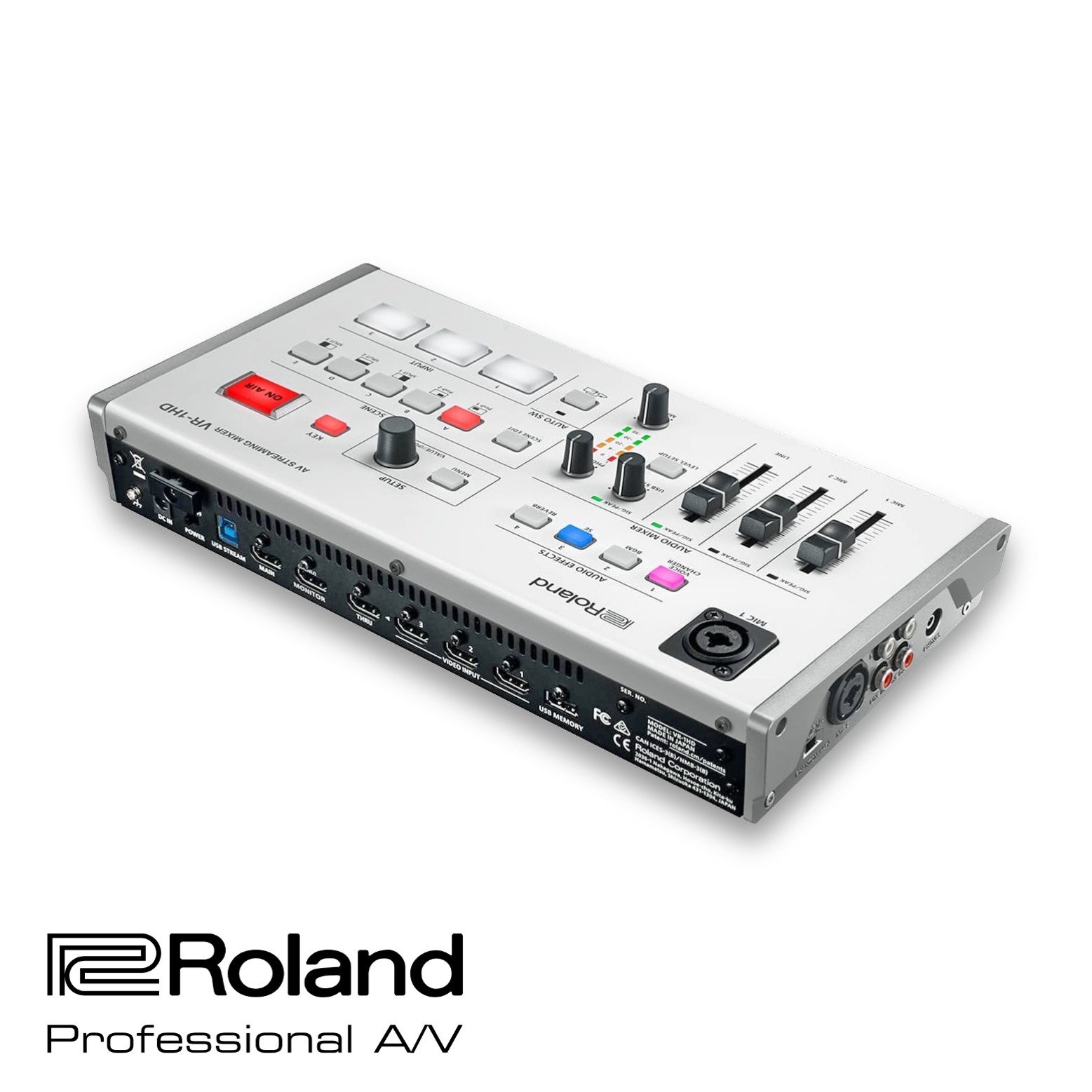 Roland VR-1HD Multi-Camera Web Streaming AV Mixer – Stagelogic Ltd – Audio  Visual Solutions