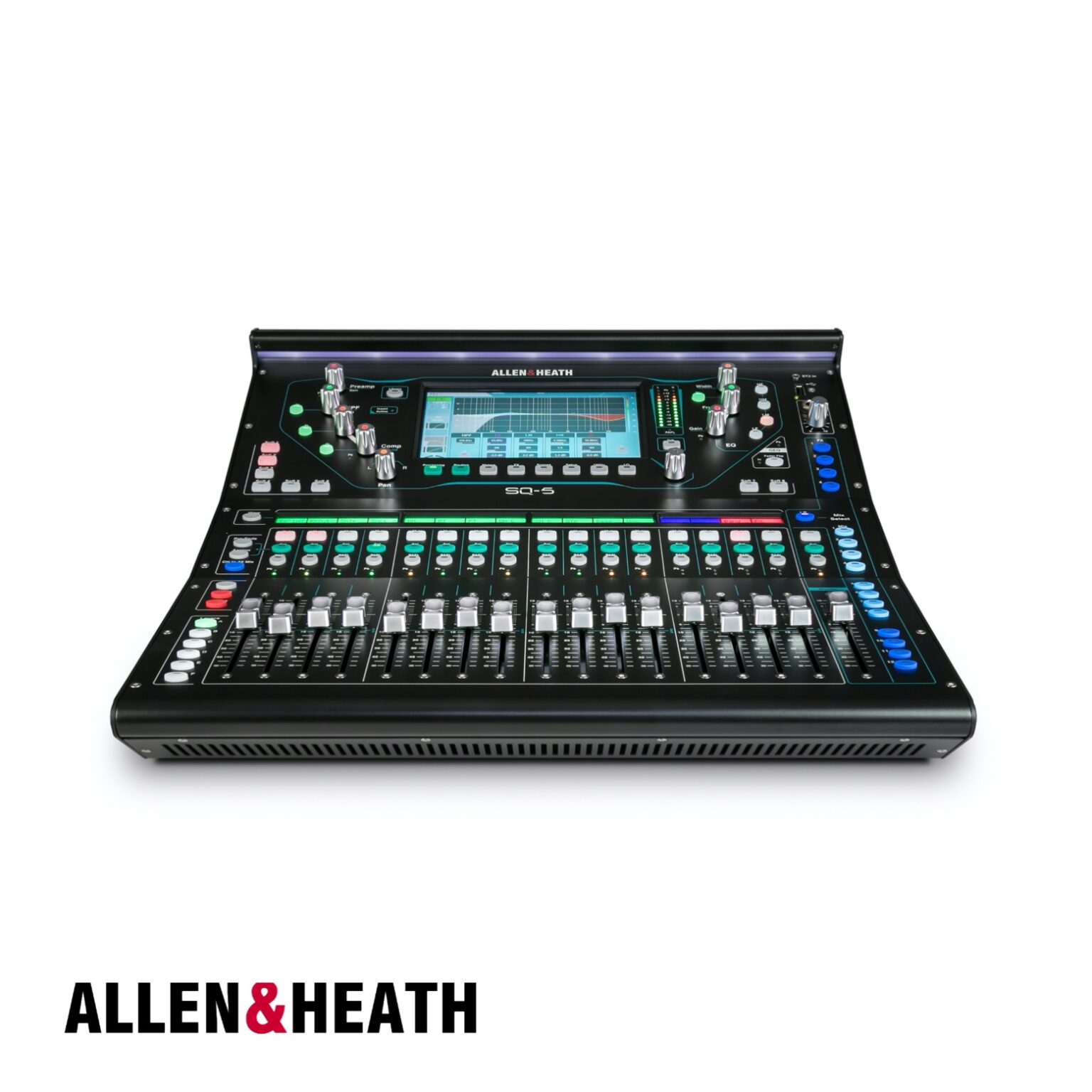 A&H SQ5 48 Channel 96kHz Digital Mixer 16 Onboard PreAmps Stagelogic