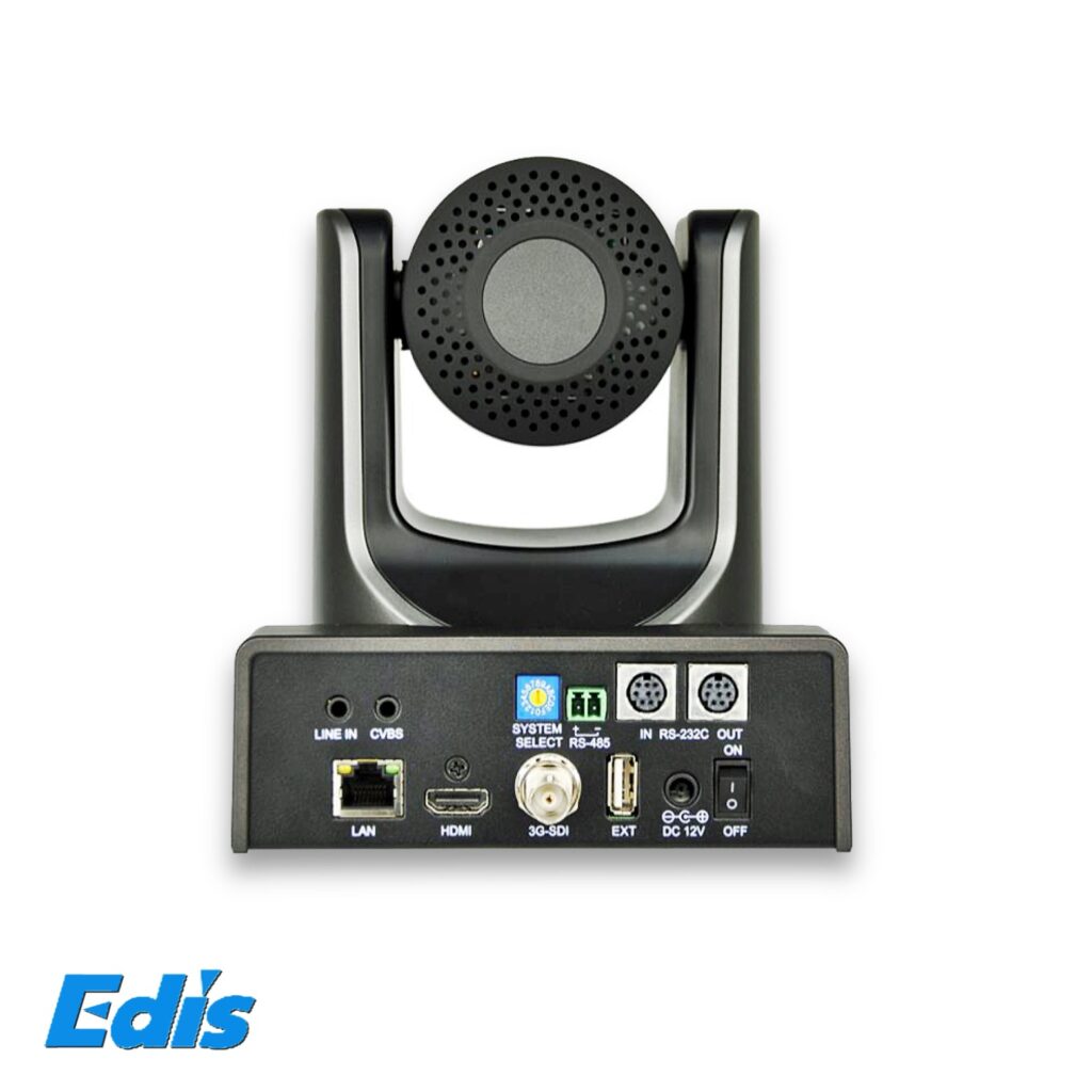 Edis V60CL 20X 3GSDI / HDMI PTZ Camera (Grey) Stagelogic Ltd Audio
