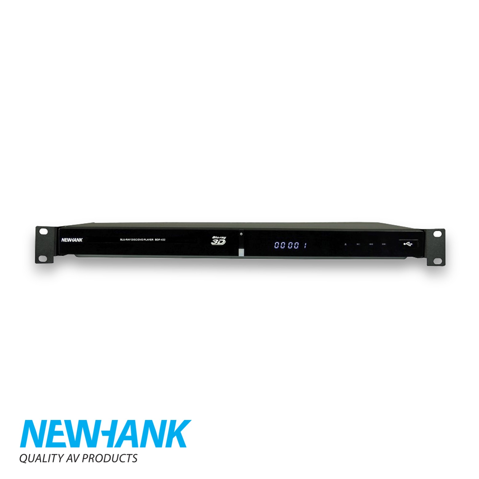 Blu ray DVD Player - 1U 19 Rack Solution for Playback