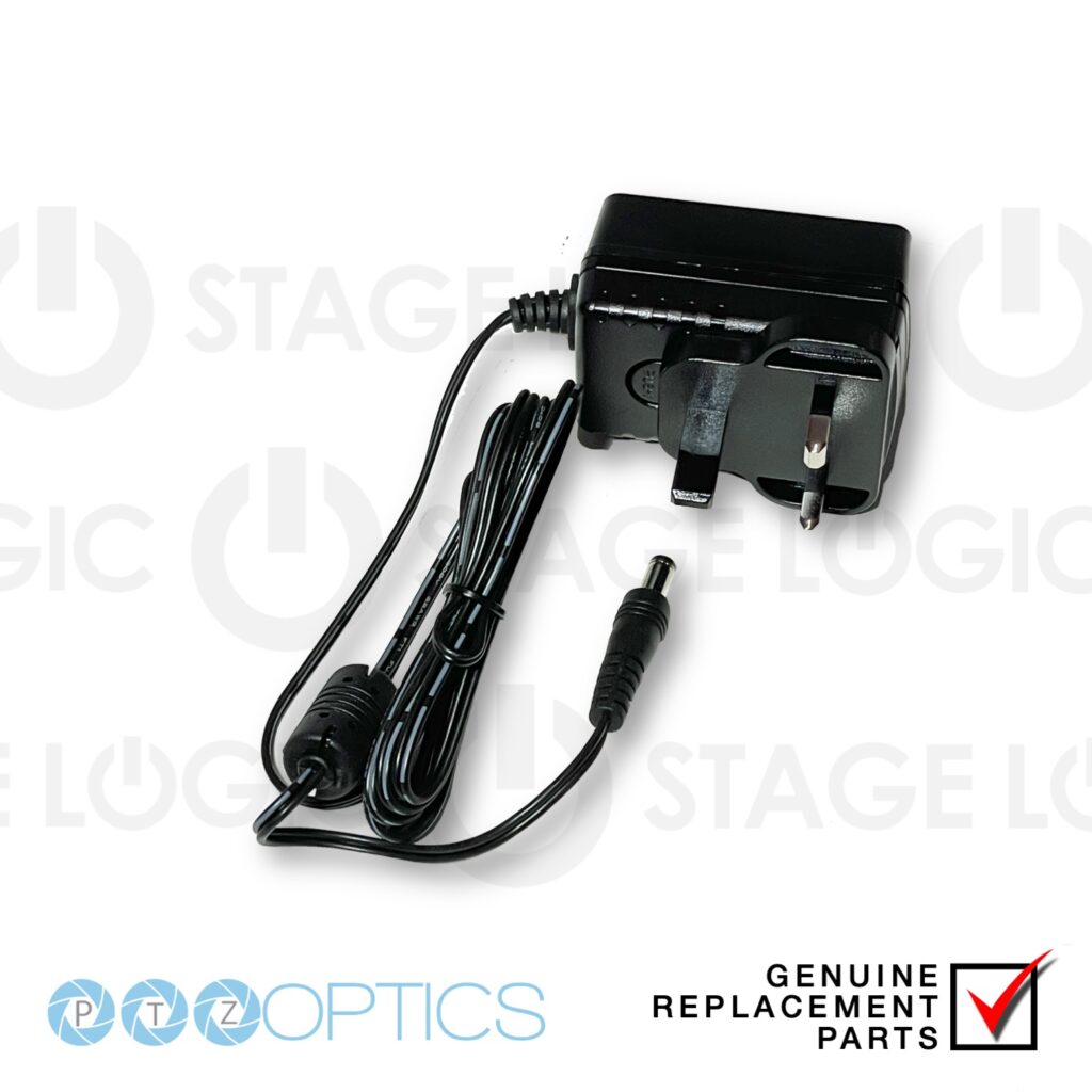 PTZOptics Replacement UK Power Supply for PTZ Camera Controller range