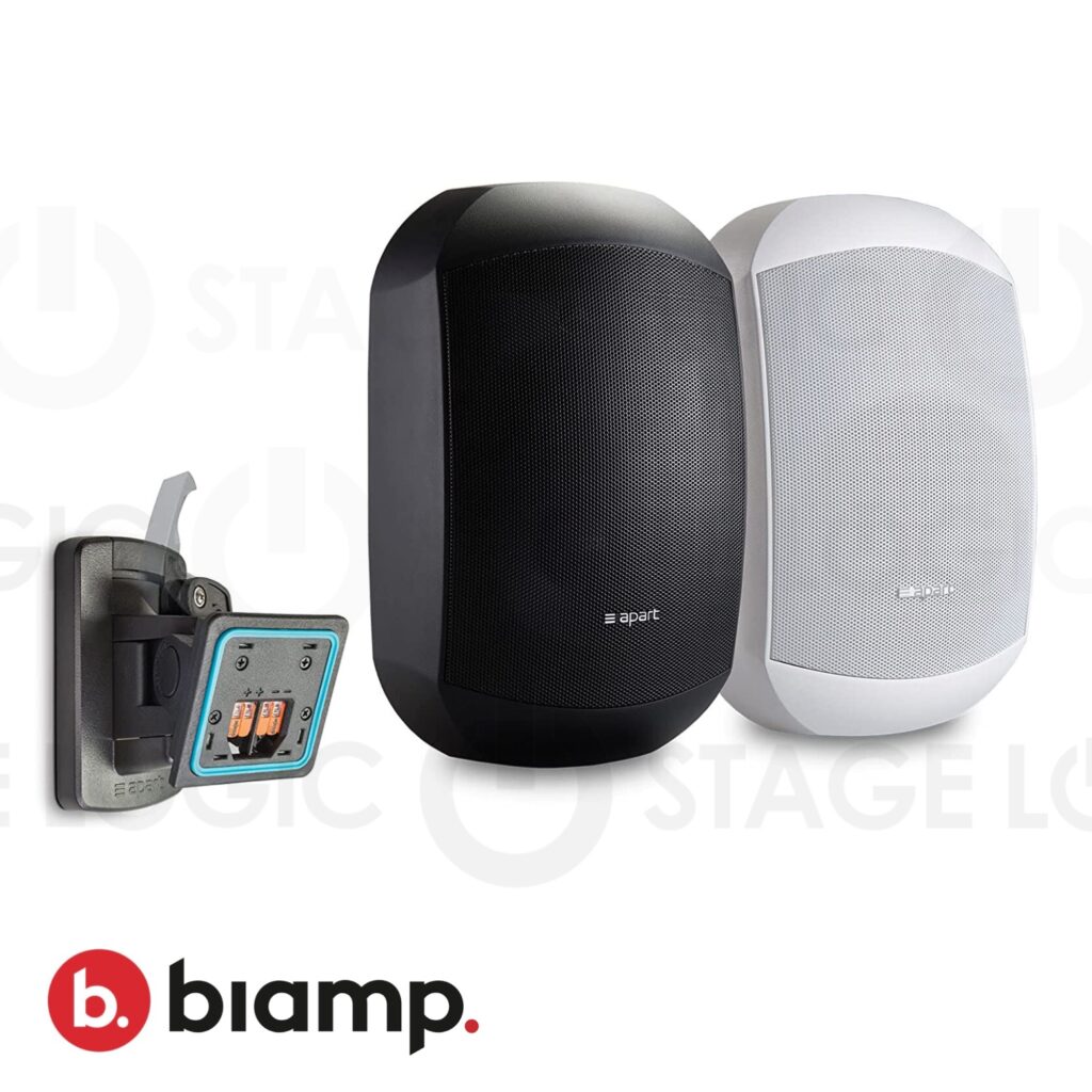 Biamp MASK6CT 6.5″ 100V/16Ω 200w 2way IP64 Speaker (PAIR) Stagelogic